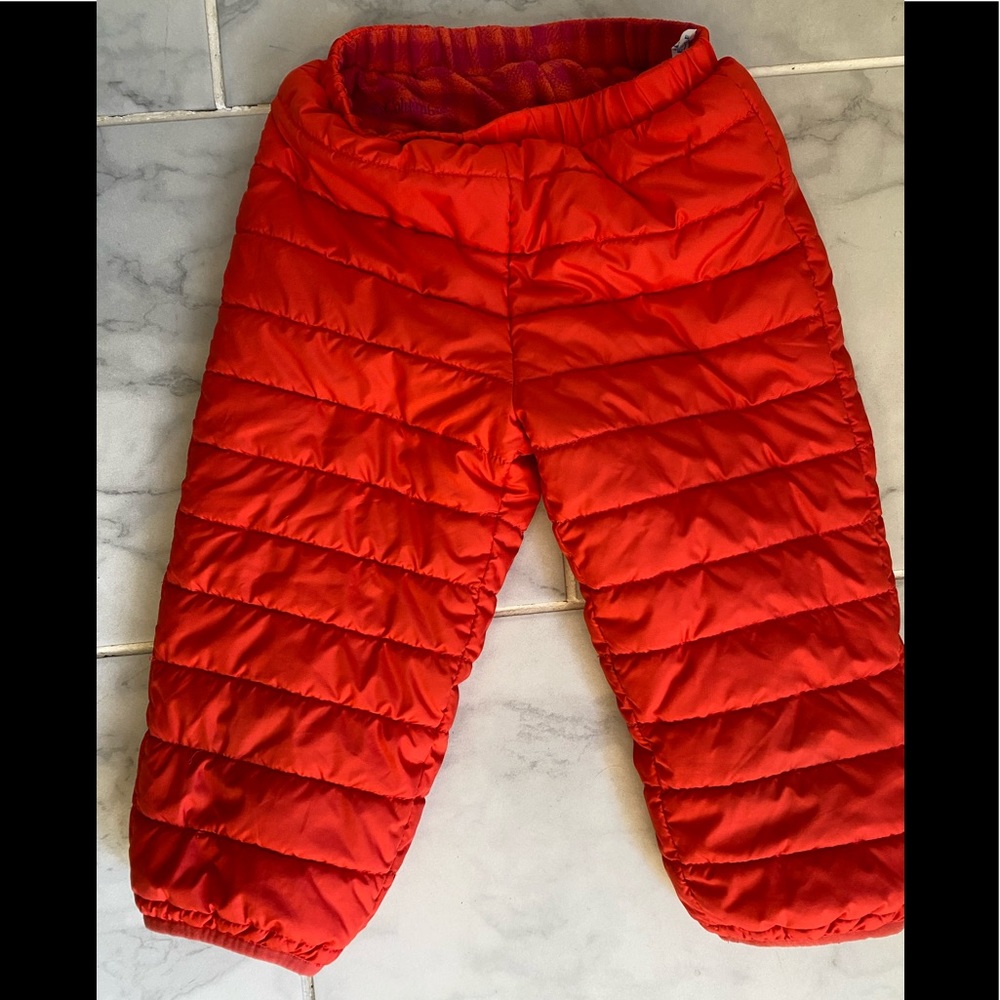 Reversible Columbia snow pants